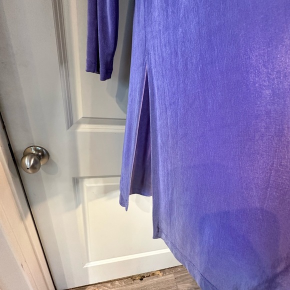 Coldwater Creek Purple 2-piece Dress and jacket, size Medium - Picture 6 of 13